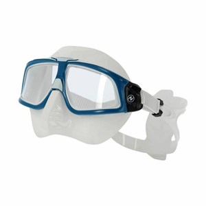 Aqualung Sphera X maska za ronjenje, bijeli silikon-Petrol