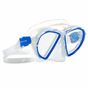 Aqualung Duetto maska za ronjenje, Plavo prozirna