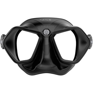 Seac Raptor maska za ronjenje crni silikon-crna-Crna