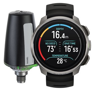 Kompjuter za ronjenje Suunto Ocean Steel Black s transmiterom