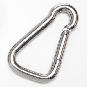 Karabiner Divemarine 80 mm inox asimetrični