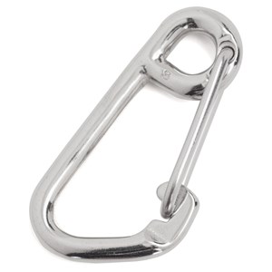 Karabiner Divemarine 80 mm inox strong sa prstenom