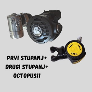 Apeks regulator ATX40 DIN DS4 s Apeks Egress octopusom
