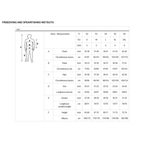 Mares Illusion brown jakna + hlače 5 mm odijelo za ronjenje-S3