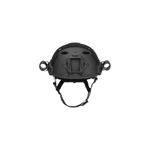 Big Blue kaciga za tehničko ronjenje s dva nosača za svjetlo, crna L/XL