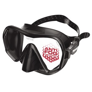 Seac Maschera Pura Anti fog maska za ronjenje silikon -Crna