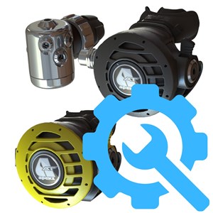 Servis Apeks regulatora 1+2 stupanj+octopus (uključeni dijelovi iz kita)