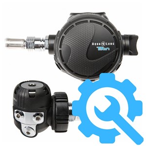 Servis Aqualung regulatora 1+2 stupanj (uključeni dijelovi iz kita)