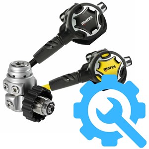 Servis Mares regulatora 1+2 st.+octopus  (uključeni dijelovi iz kita)