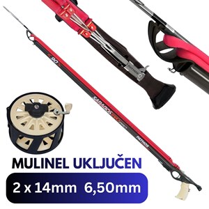 Pathos Saragos Evo Pro 2x14mm 6,5mm podvodna puška-75cm