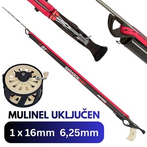 Pathos Saragos Evo  1x16mm 6,25mm podvodna puška-60cm