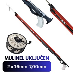 Pathos Sniper Evo Roller Plus 2x16mm 7mm podvodna puška-105cm