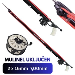 Pathos Sniper roller 2x16mm 7mm podvodna puška-95cm