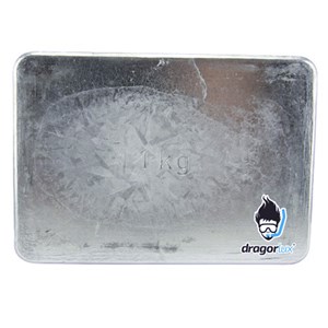 Olovo za ronjenje za prsluk 10x7x0,8 cm, 1000 gr