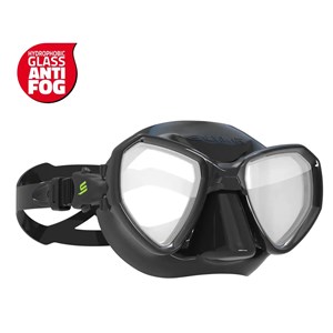 Salvimar Youth MORPHEUS MID ANTIFOG maska za ronjenje silikon crna