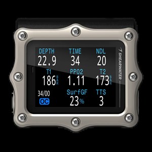 Kompjuter Shearwater Perdix 3 Silver