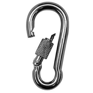 Karabiner Divemarine sa sigurnosnim vijkom 100mm