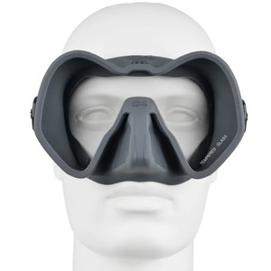 C4 SKYLINE ANTIFOG  maska-Siva