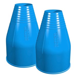 Waterproof silikonske manžete za zapešća plave - par