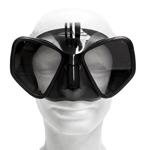 C4 PRO WIDE V/CAM ANTIFOG maska – crni silikon, plasma leće