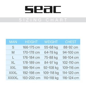 Seac Resort flex 5 mm muško odijelo za ronjenje jednodijelno-2XL