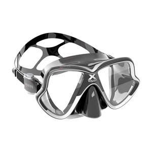 Mares X-vision Mid 2,0 maska za ronjenje,crno bijela